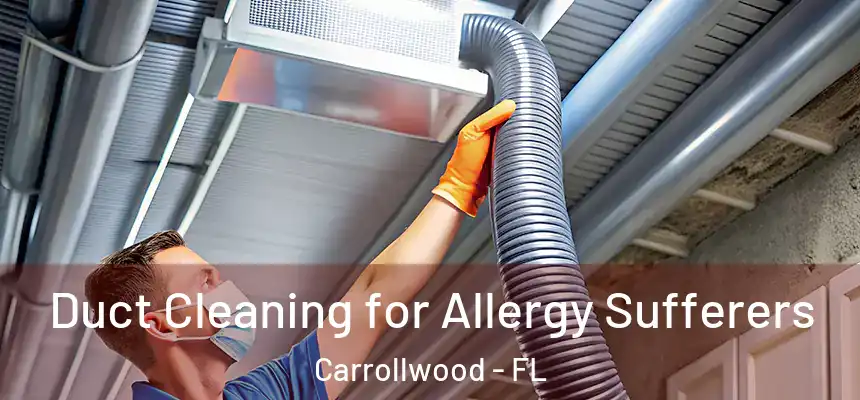  Duct Cleaning for Allergy Sufferers Carrollwood - FL