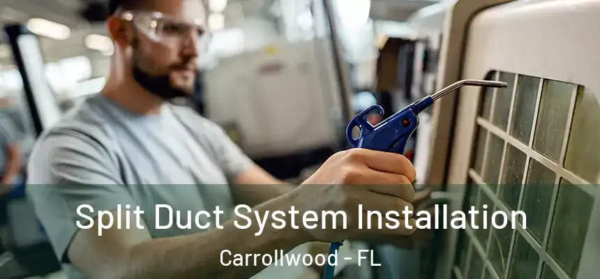 Split Duct System Installation Carrollwood - FL